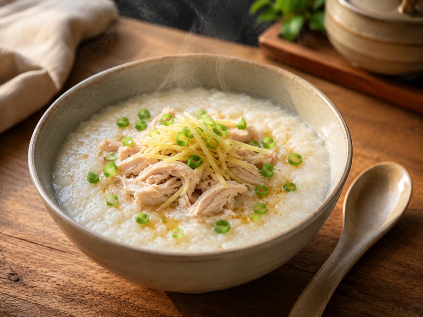 닭고기 죽