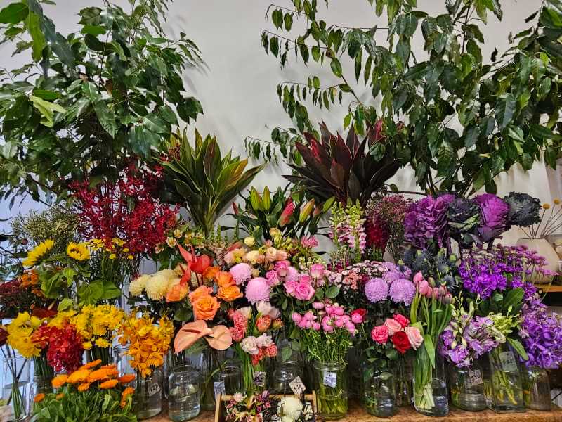 Casa Verde Flowers North Melbourne 꽃집 내부